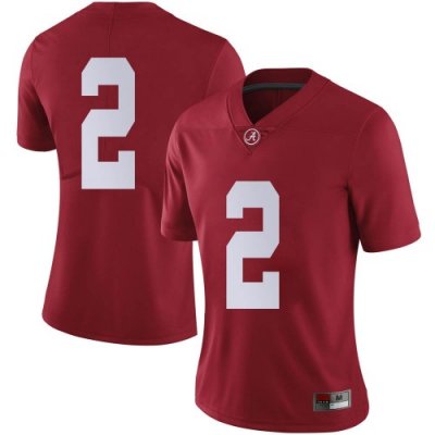 Women's Alabama Crimson Tide #2 Keilan Robinson Crimson Limited NCAA College Football Jersey 2403CZER2